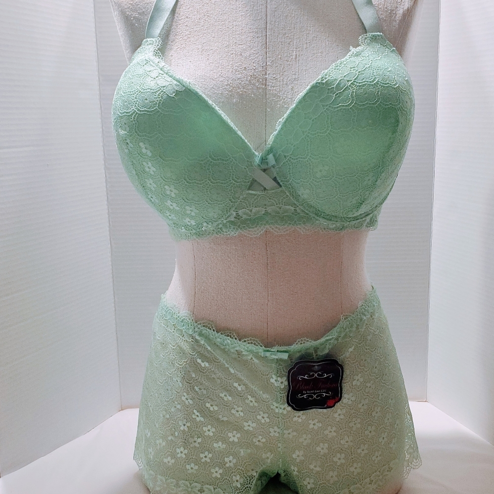 🦩Secret Lace Bra and Panty Set  40D/ 2x